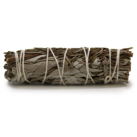 Bâton de purification - Sauge blanche et romarin 10 cm