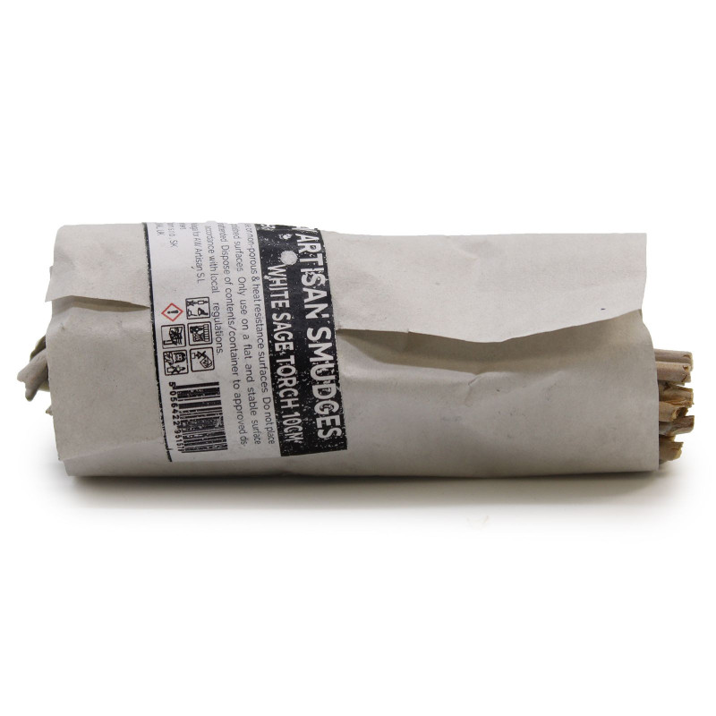 Bâton de maculage - Torche de sauge blanche 10 cm