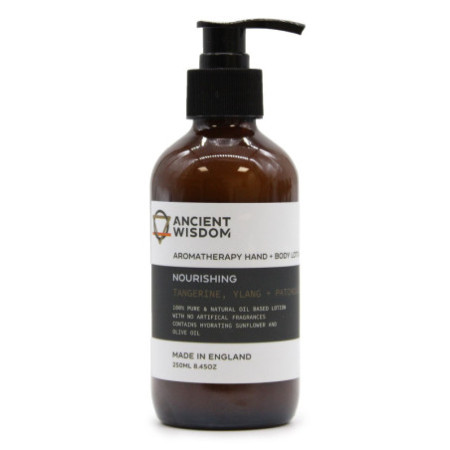 Lotion pour les mains et le corps à la mandarine, à l'ylang et au patchouli 250 ml