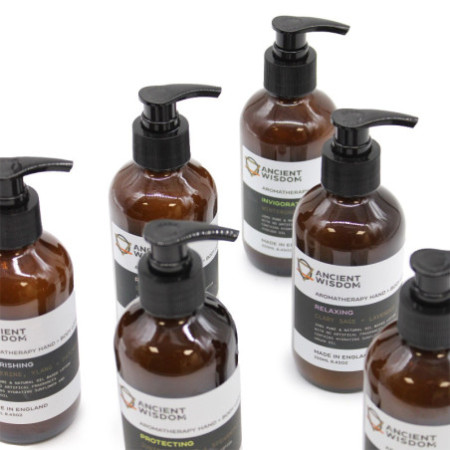 Lotion pour les mains et le corps au bois de santal et à la rose 250 ml