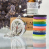 Collier d'aromathérapie - Ailes d'ange 30 mm