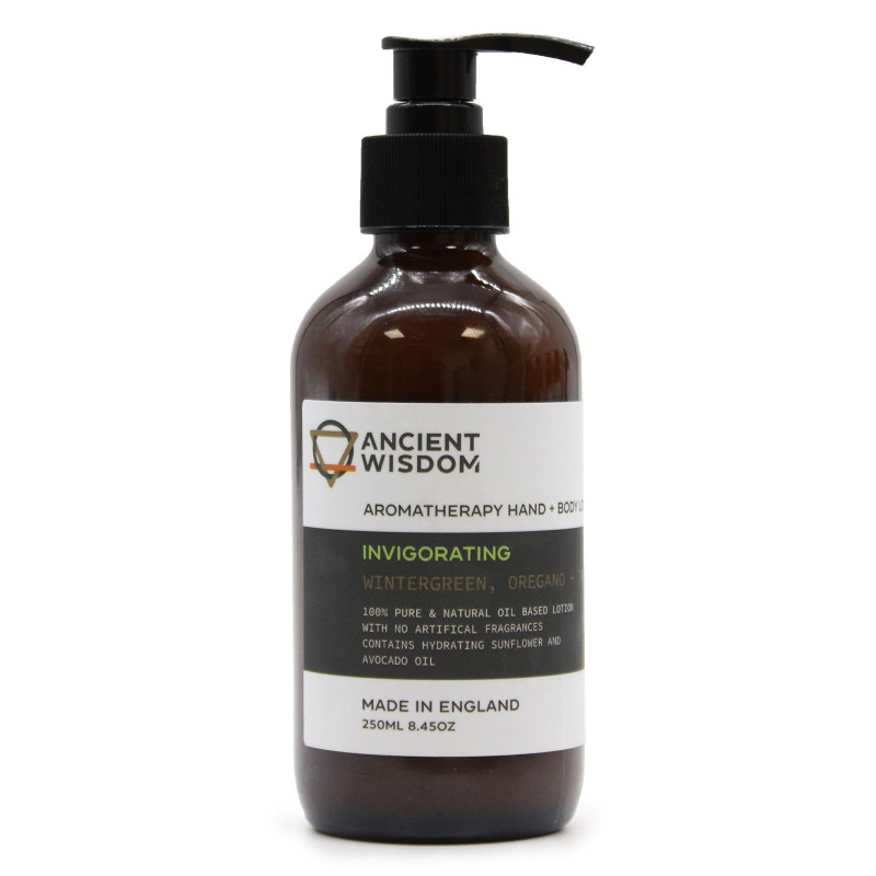 Lotion pour les mains et le corps au thé des bois, à l'origan et au thym 250 ml