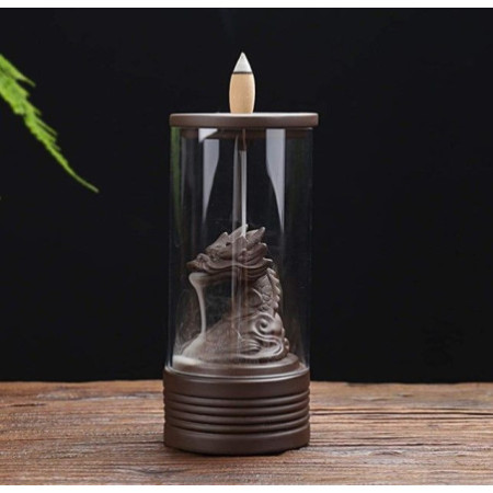 Brûleur d'encens à refoulement - Cascade de dragon
