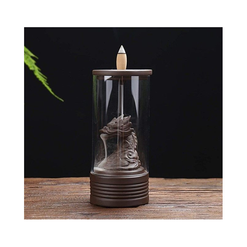 Brûleur d'encens à refoulement - Cascade de dragon