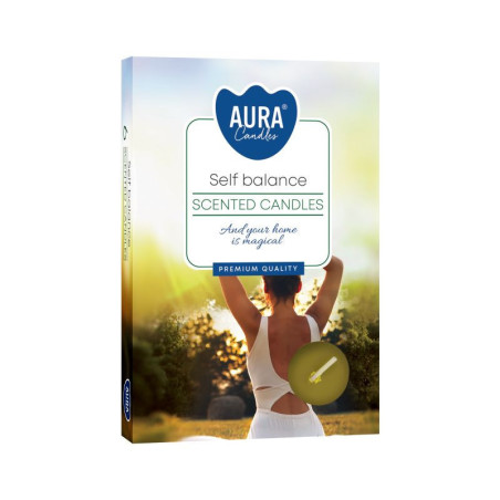 Lot de 6 bougies chauffe-plat parfumées - Self Balance