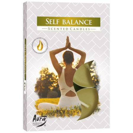 Lot de 6 bougies chauffe-plat parfumées - Self Balance