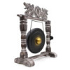 Petit Gong de guérison sur support - 25 cm - Noir