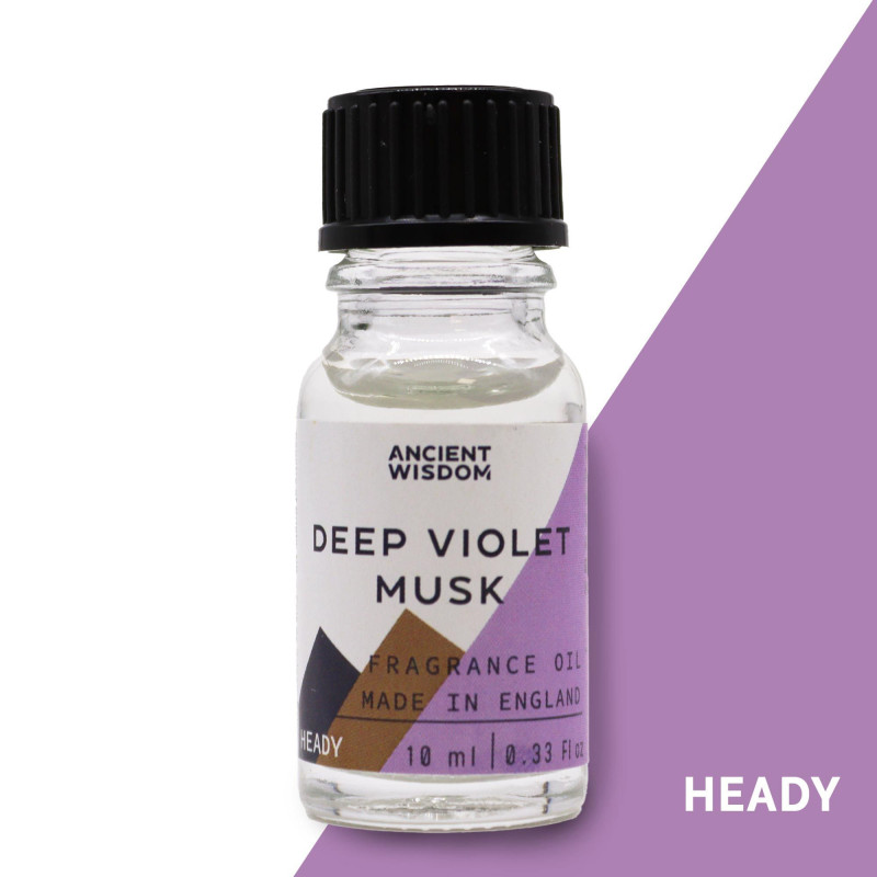 Huile parfumée au musc violet profond 10 ml