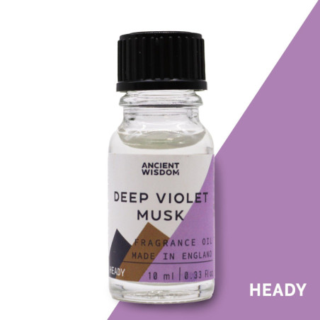 Huile parfumée au musc violet profond 10 ml