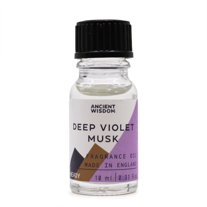 Huile parfumée au musc violet profond 10 ml