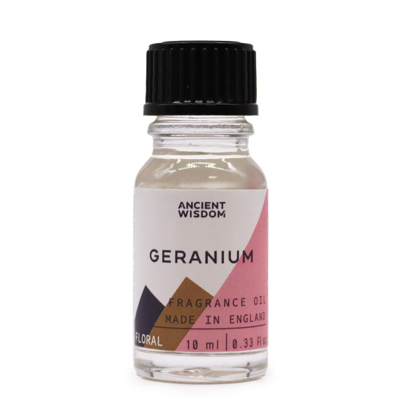 Huile parfumée au géranium 10 ml