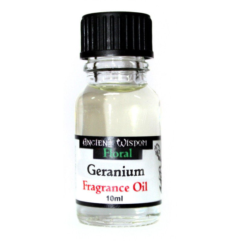 Huile parfumée au géranium 10 ml