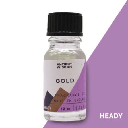 Huile parfumée dorée 10 ml