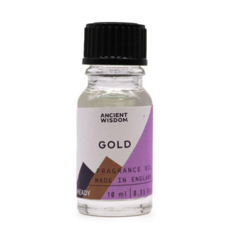 Huile parfumée dorée 10 ml