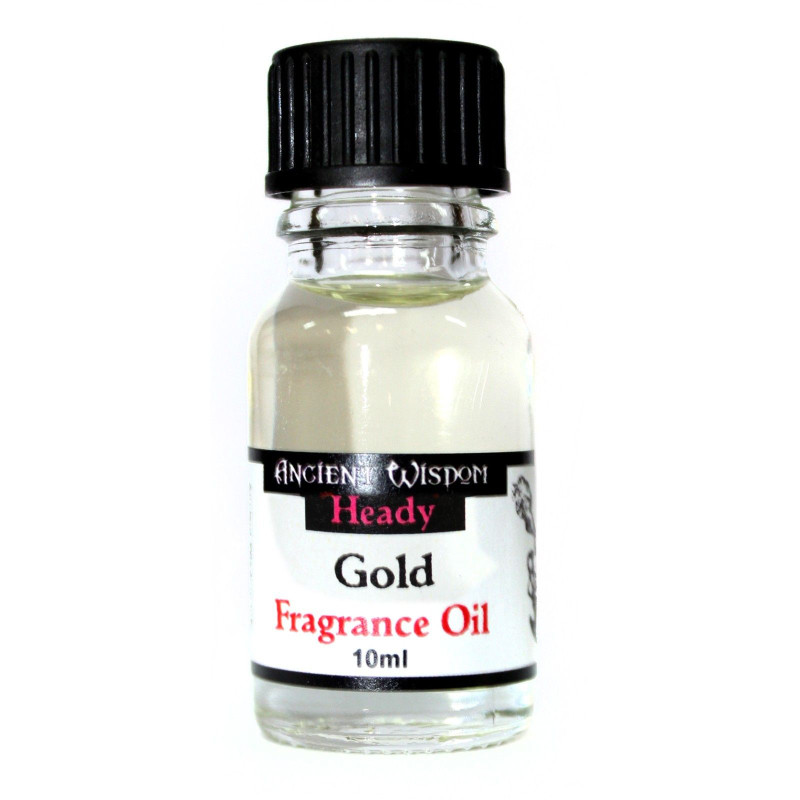 Huile parfumée dorée 10 ml