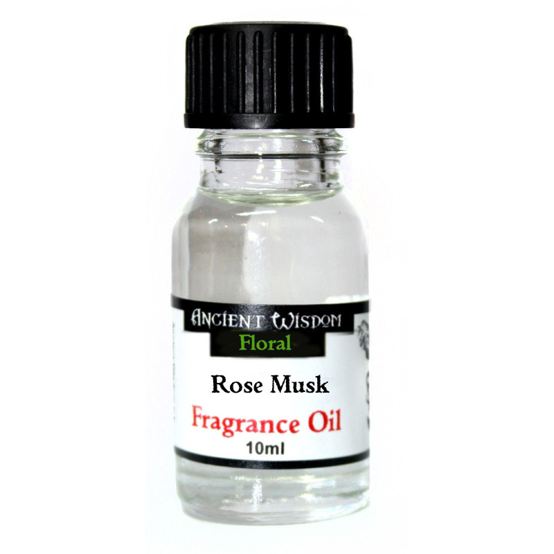 Huile parfumée à la rose et au musc 10 ml