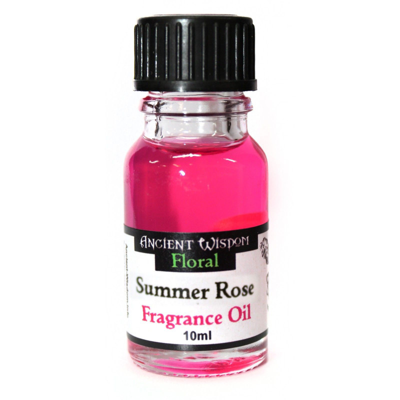 Huile parfumée à la rose d'été 10 ml