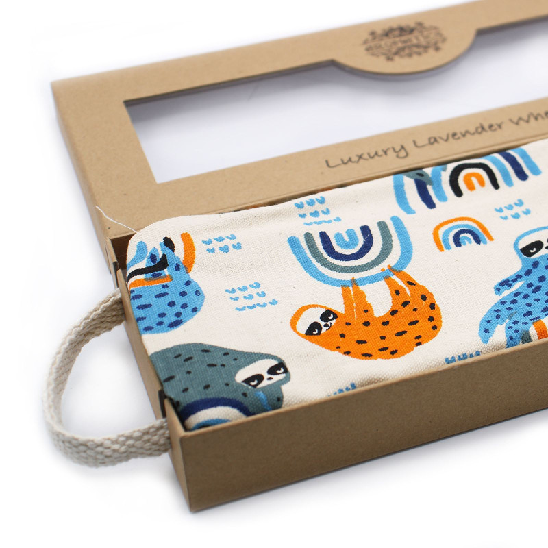 Sachet de blé de luxe à la lavande dans un coffret cadeau - Lavender Comforts