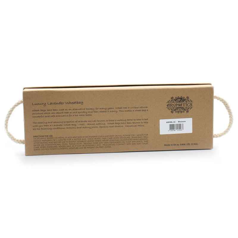 Sachet de blé lavande de luxe dans un coffret cadeau - Blossom