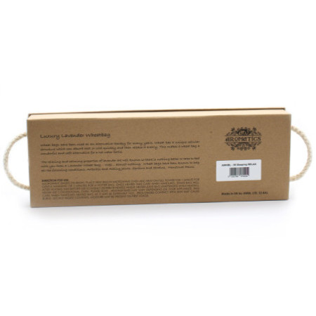 Sac de blé de luxe à la lavande dans un coffret cadeau - Sleeping RELAX
