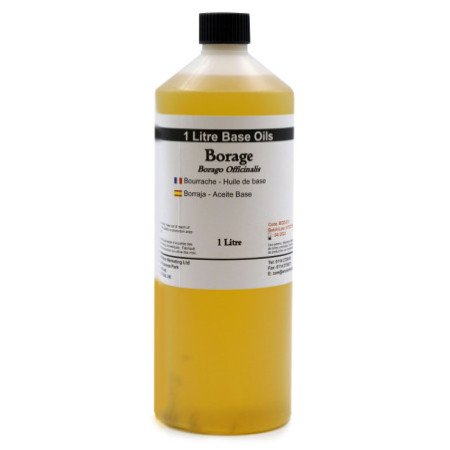 Huile de bourrache - 1 litre