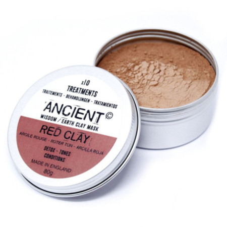 Masque Visage à l'Argile Rouge 100g