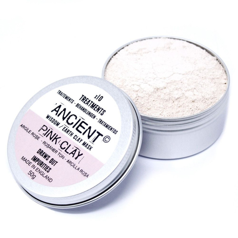 Masque Visage à l'Argile Rose 75g