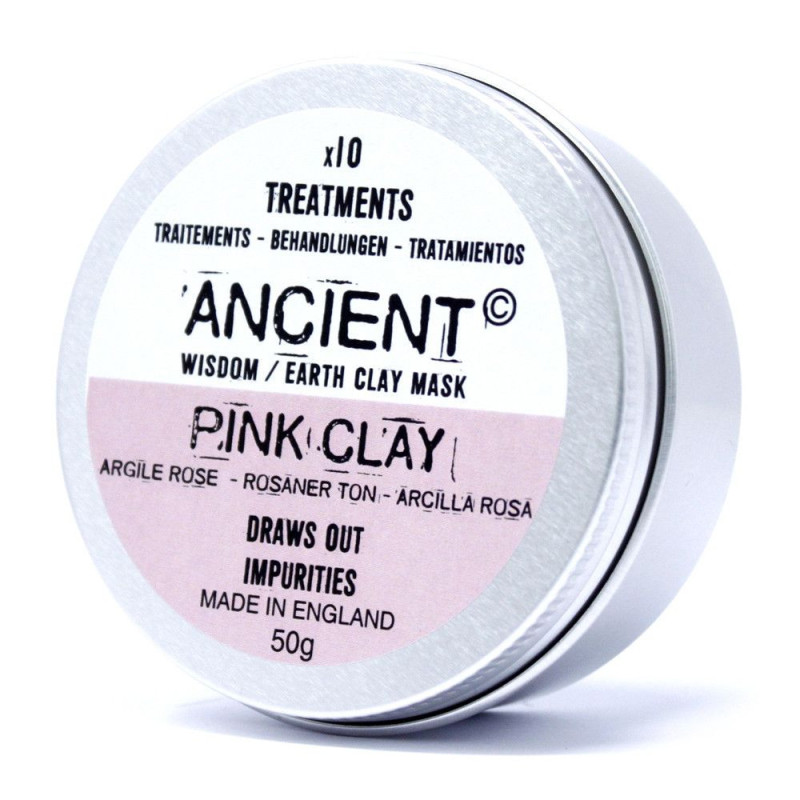 Masque Visage à l'Argile Rose 75g