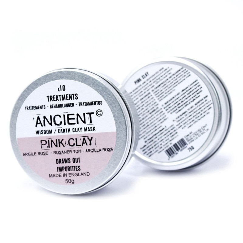 Masque Visage à l'Argile Rose 75g
