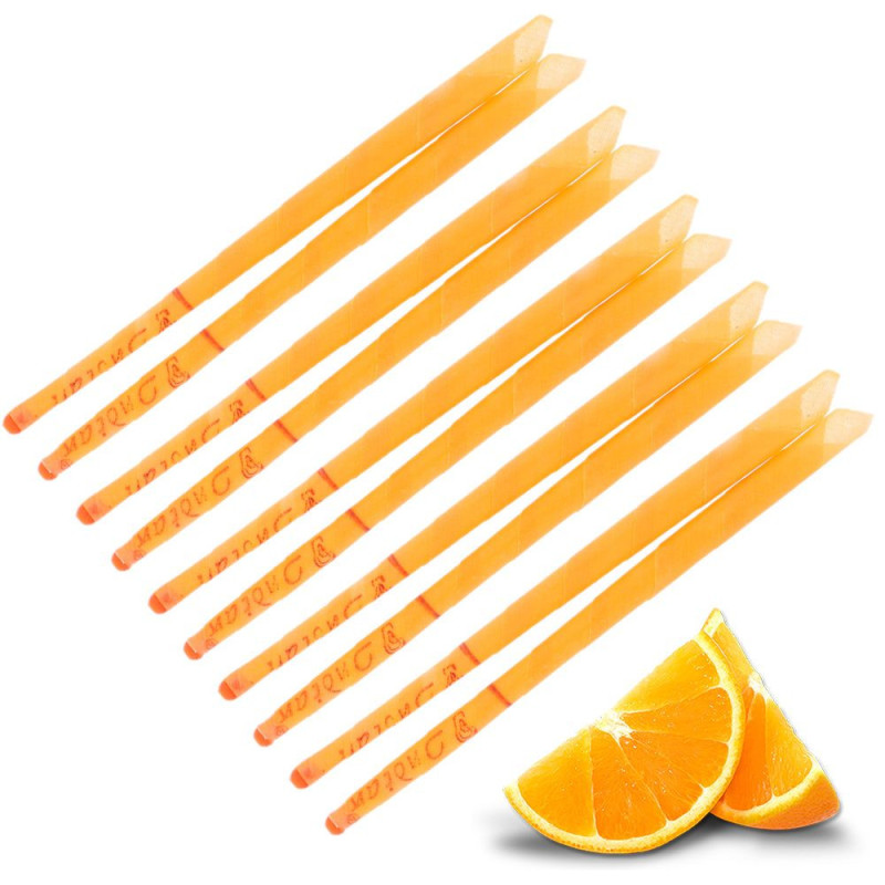 2 bougies auriculaires parfumées - Orange douce