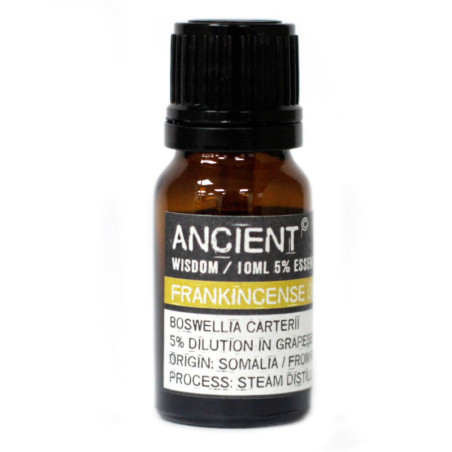 10 ml d'huile essentielle d'encens (diluée)