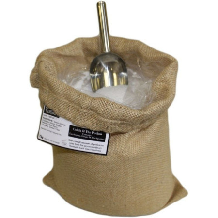 Potion contre le rhume et la grippe, sac en toile de jute de 7 kg