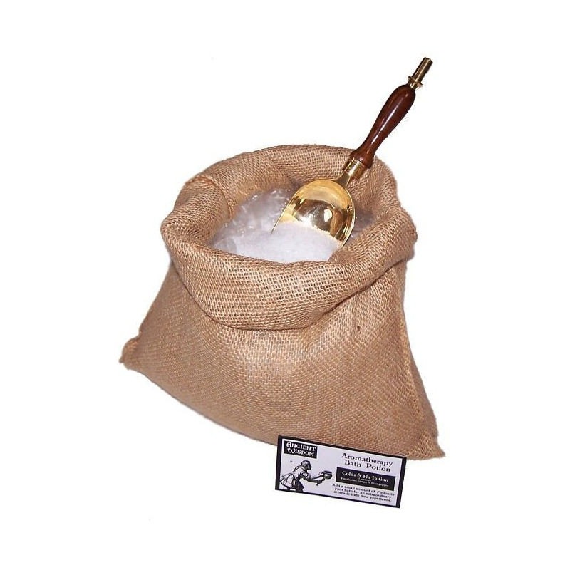 Potion contre le rhume et la grippe, sac en toile de jute de 7 kg