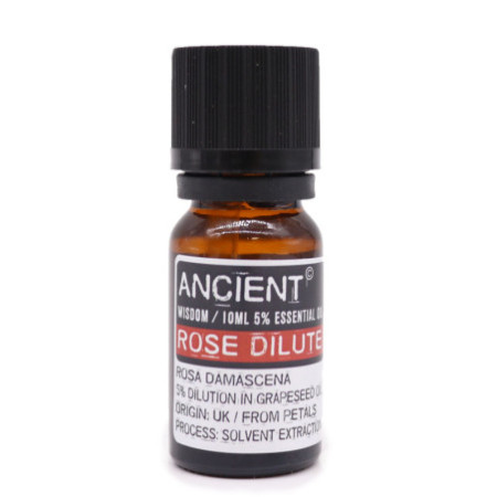 10 ml d'huile essentielle de rose diluée