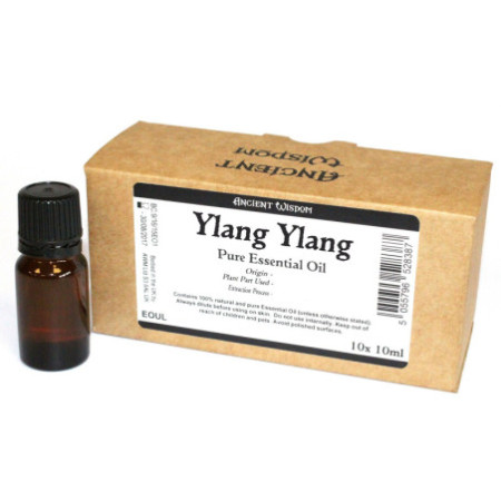 10x 10 ml d'huile essentielle d'ylang-ylang I sans étiquette