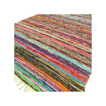 Tapis de luxe en chiffon 151 x 90 cm - Vert