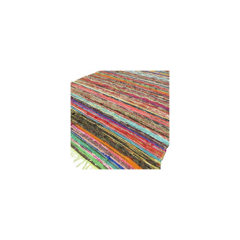 Tapis de luxe en chiffon 151 x 90 cm - Vert