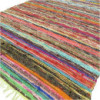 Tapis de luxe en chiffon 151 x 90 cm - Vert