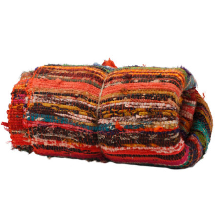 Tapis de luxe en chiffon 152 x 90 cm - Orange
