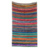 Tapis de luxe en chiffon 155 x 90 cm - Naturel