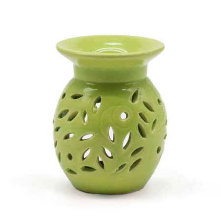 Brûleur à huile floral - Citron vert