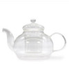 Théière à infuseur en verre - Perle ronde - 800 ml