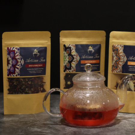 Théière à infuseur en verre - Perle ronde - 800 ml