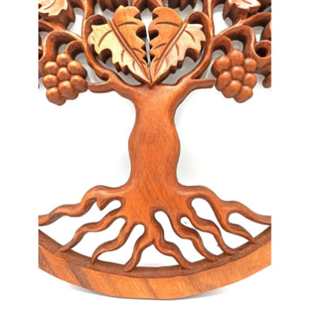 Panneau Raisins Arbre de Vie - 40 cm