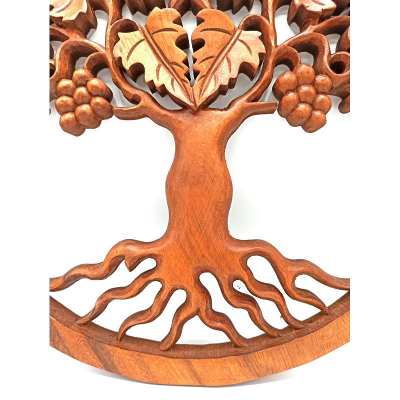 Panneau Raisins Arbre de Vie - 40 cm