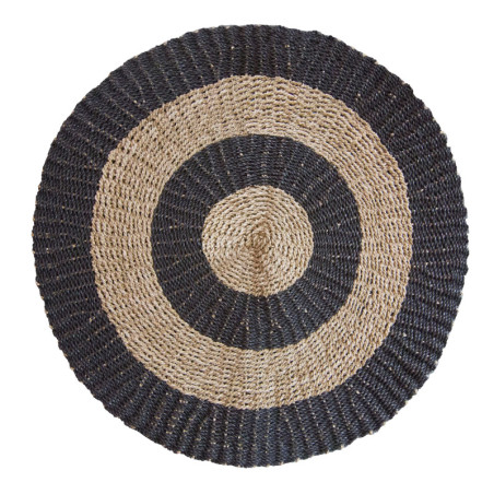 Jonc rond noir et feu - Cercles - 1 m