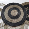 Jonc rond noir et feu - Cercles - 1 m