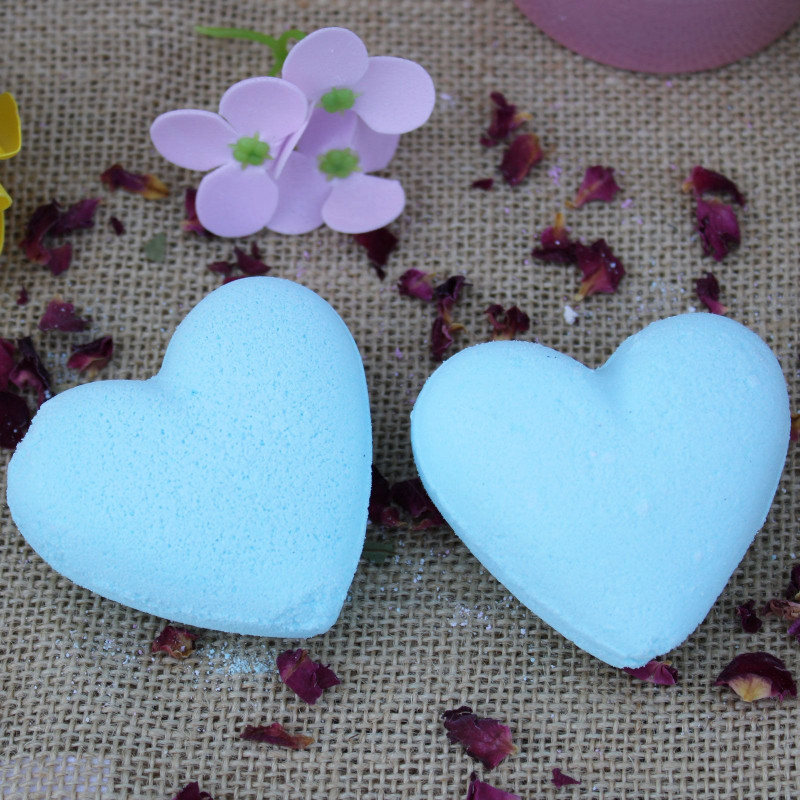 Bombe de bain Love Heart 70 g - Poudre pour bébé