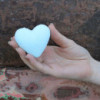 Bombe de bain Love Heart 70 g - Poudre pour bébé