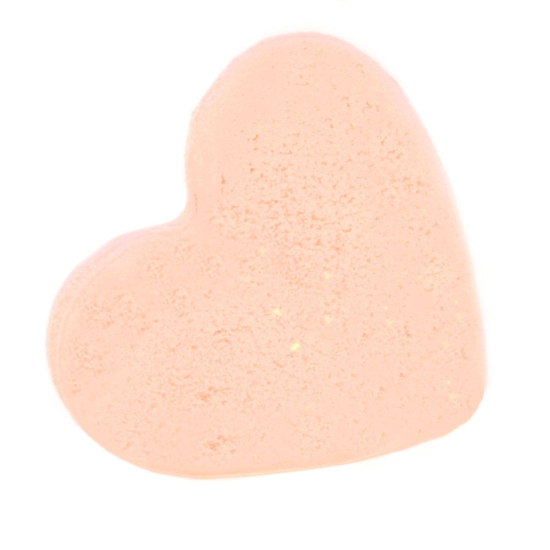 Bombe de bain Love Heart 70 g - Fruit de la passion